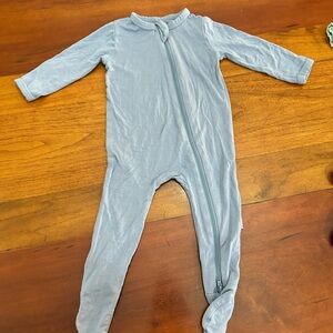 Kyte BABY Soft Blue Footed One Piece